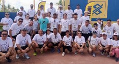 #PraTodosVerem: Na fotografia aparecem atletas participando de prova esportiva