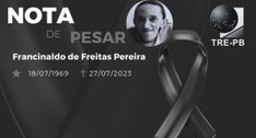 #ParaTodosVerem: Banner da nota de pesar